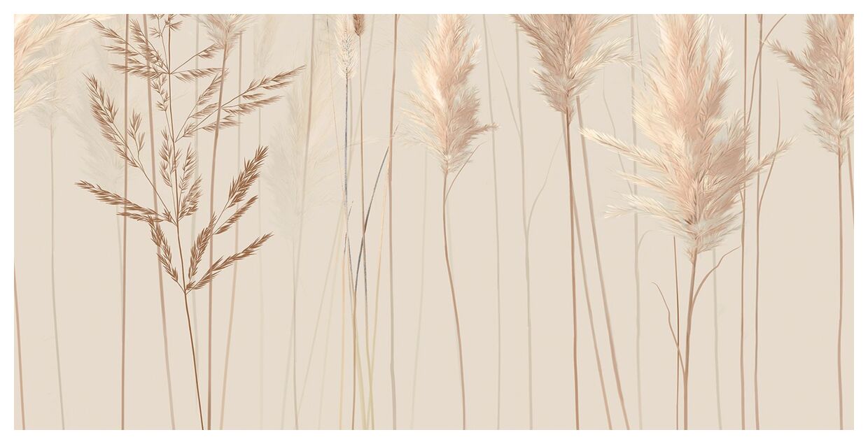 Tubądzin Natural Grass A dekor Gresowy 59.8x119.8x0.8 - matowa płytka dekoracyjna łazienkowa i kuchenna