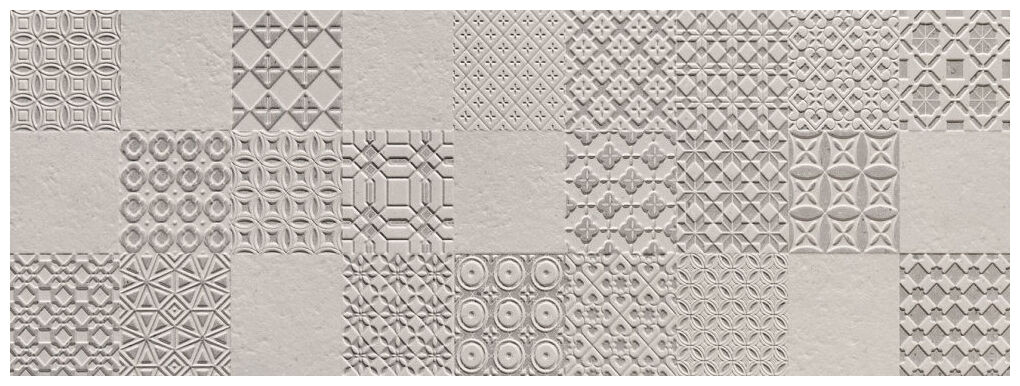 tubądzin integrally grey dekor 32.8x89.8 - zdjęcie główne