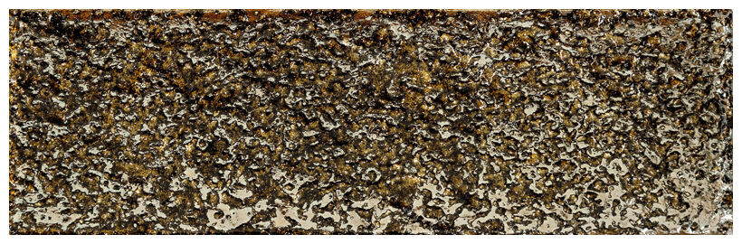 Złota płytka dekoracyjna Goldgreen MIX 7,2x22 o nieregularnej fakturze i subtelnym połysku