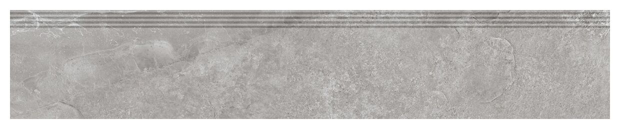 tubądzin grand cave grey str stopnica rektyfikowana 29.8x159.8x0.8 - zdjęcie główne