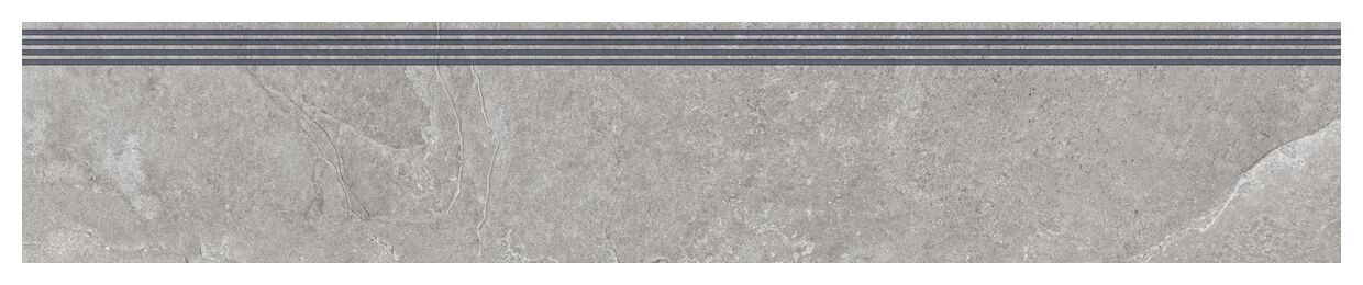 tubądzin care grand cave grey str stopnica rektyfikowana 29.8x159.8x0.8 - zdjęcie główne