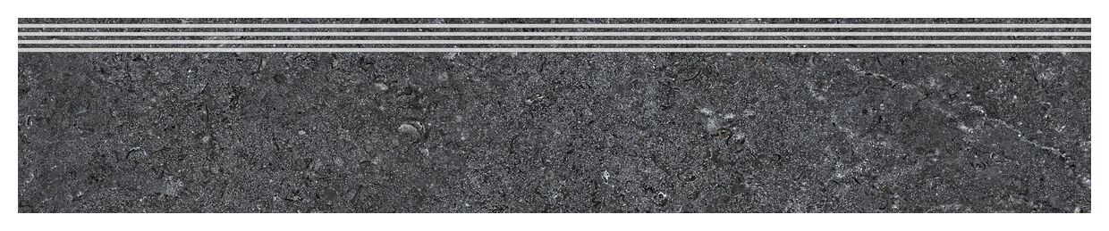 tubądzin care zimba grey str stopnica rektyfikowana 29.8x159.8x0.8 - zdjęcie główne