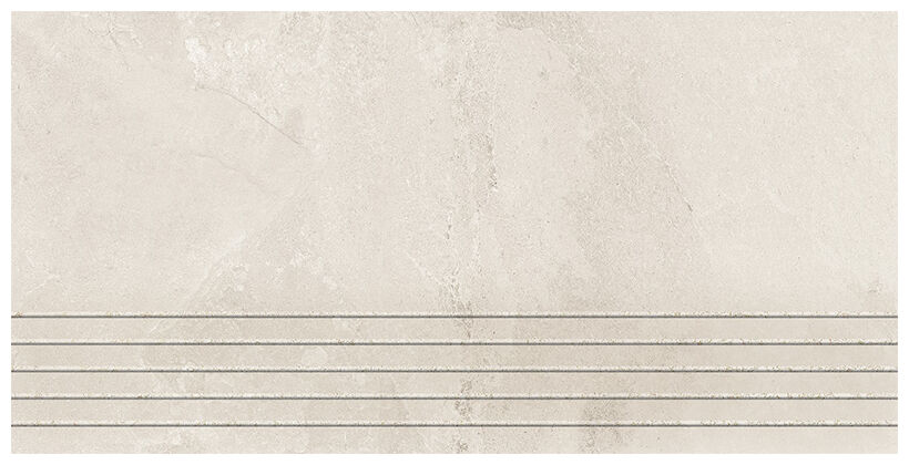tubądzin grand cave ivory stopnica rektyfikowana 29.6x59.8x0.8 - zdjęcie główne