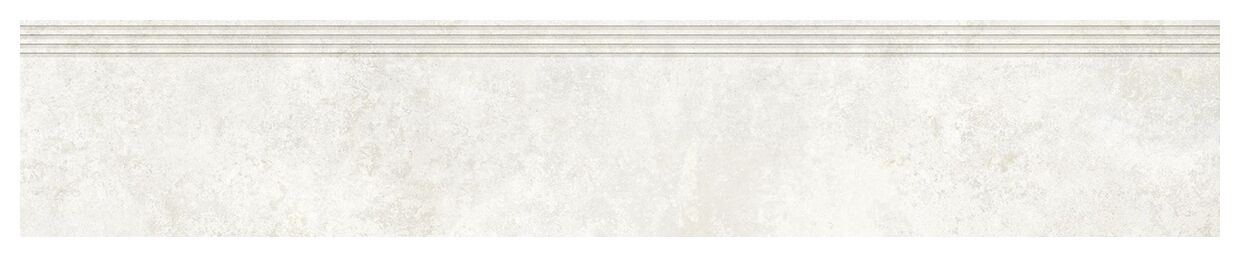 tubądzin torano white stopnica rektyfikowana 29.8x159.8x0.8 - zdjęcie główne