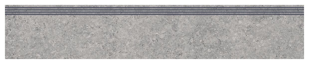 tubądzin care zimba light grey str stopnica rektyfikowana 29.8x159.8x0.8 - zdjęcie główne