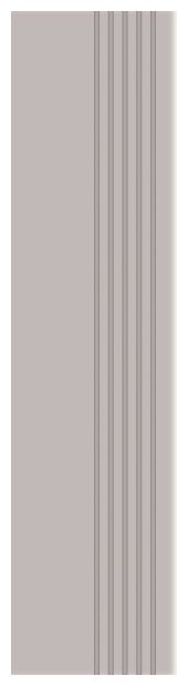 tubądzin cielo e terra beige mat stopnica rektyfikowana 29.6x119.8 - zdjęcie główne