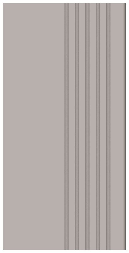 tubądzin cielo e terra marrone mat stopnica rektyfikowana 29.6x59.8 - zdjęcie główne