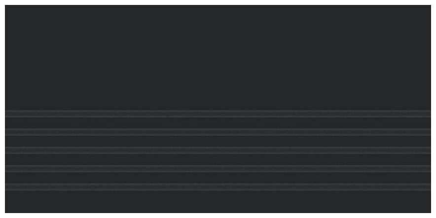 tubądzin cielo e terra nero mat stopnica rektyfikowana 29.6x59.8 - zdjęcie główne
