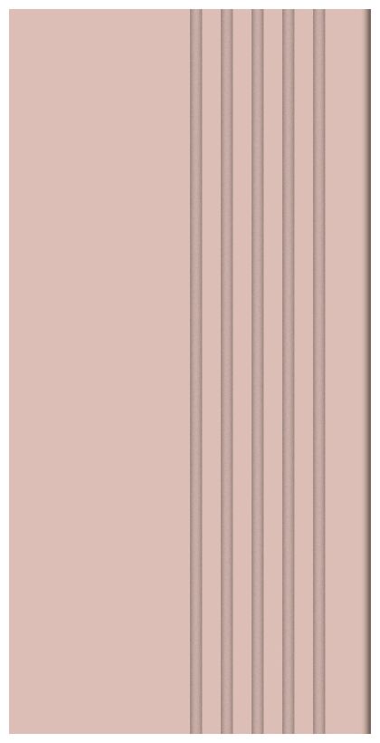 tubądzin cielo e terra polvere mat stopnica rektyfikowana 29.6x59.8 - zdjęcie główne