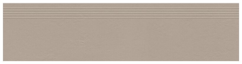 tubądzin industrio beige stopnica mat rektyfikowana 29.6x119.8x0.8 - zdjęcie główne