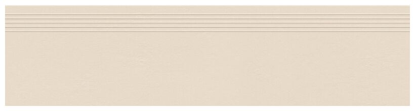 tubądzin industrio ivory stopnica mat rektyfikowana 29.6x119.8x0.8 - zdjęcie główne