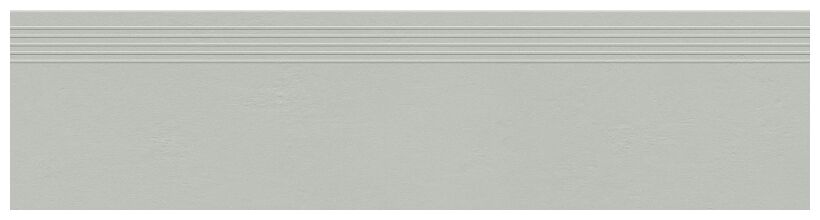 tubądzin industrio grey stopnica mat rektyfikowana 29.6x119.8x1 - zdjęcie główne