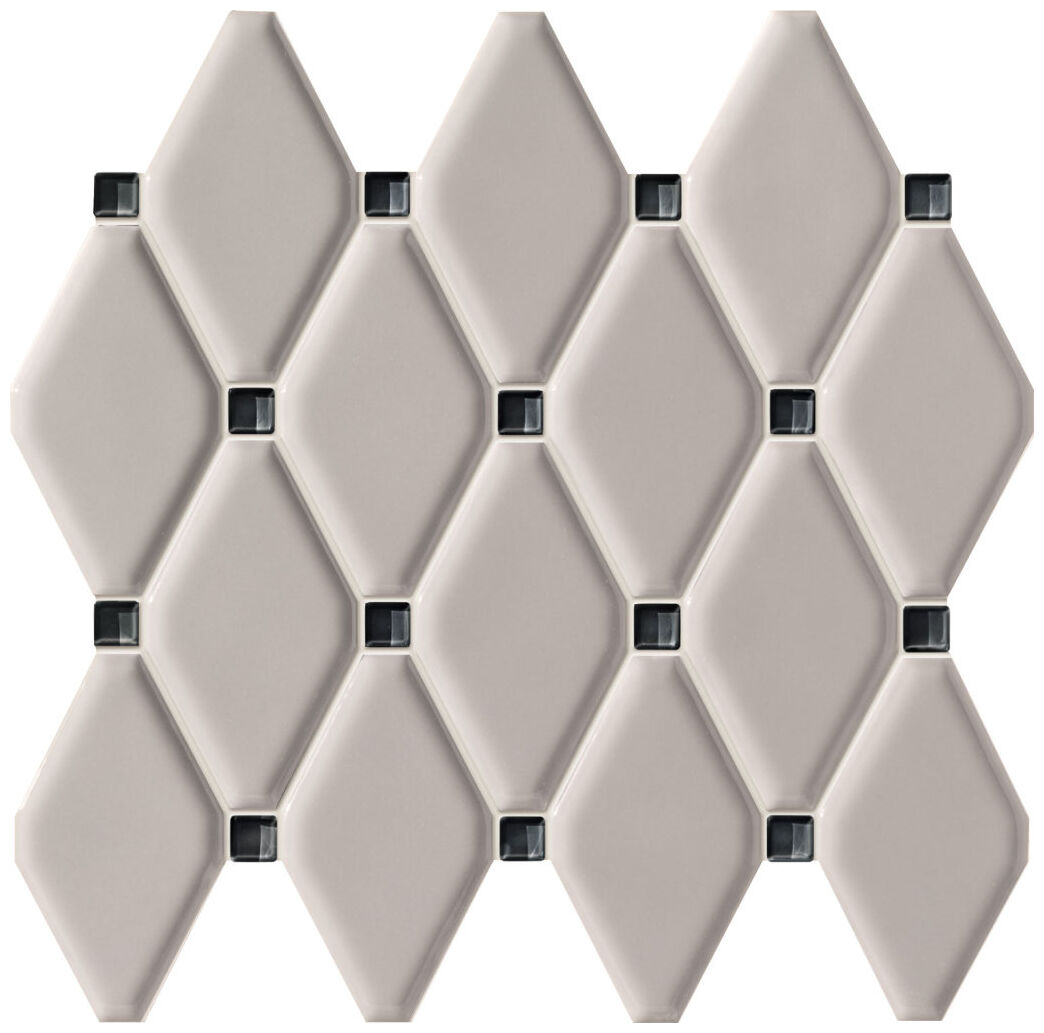 tubądzin abisso grey mozaika ścienna 29.8x27 - zdjęcie główne