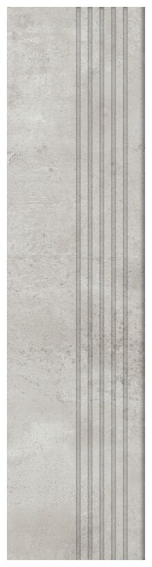 tubądzin epoxy grey stopnica mat 29.6x119.8x0.8 - zdjęcie główne