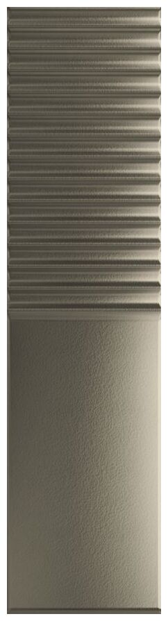 Tubądzin Groove Metallic 2 STR płytka ścienna 7.8x29.8