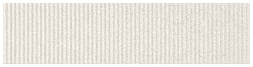 Tubądzin Groove White Sugar 1 STR płytka ścienna 7.8x29.8