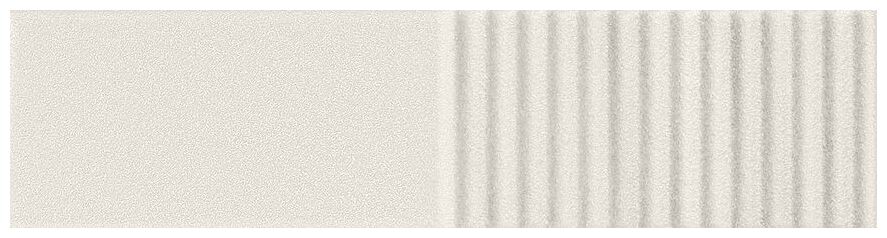 Tubądzin Groove White Sugar 2 STR płytka ścienna 7.8x29.8