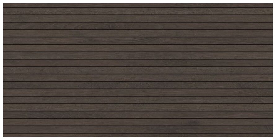 Wielkoformatowy gres Tubądzin Echo Lamella Brown STR o prostokątnym kształcie w odcieniach brązu