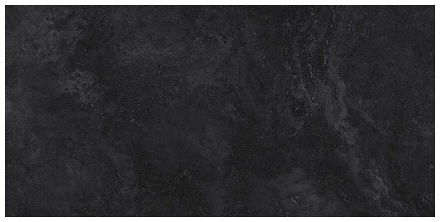 Wielkoformatowy gres Roccia Lunare Graphite STR w grafitowej tonacji z efektem kamienia