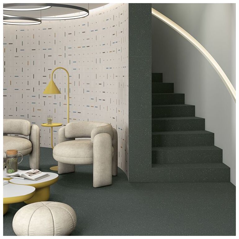 Beżowa płytka ścienna Ronna Multicolor 13x13 z geometrycznym wzorem i matowa powierzchnia - zdjęcie nr: 3