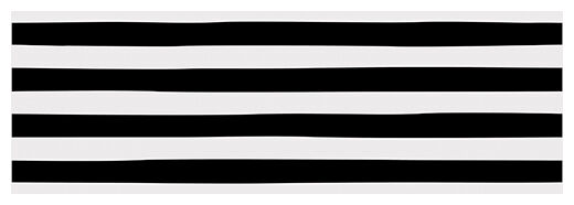 Błyszcząca płytka ścienna Karo Black 25x75 z geometrycznym wzorem w czerni i bieli