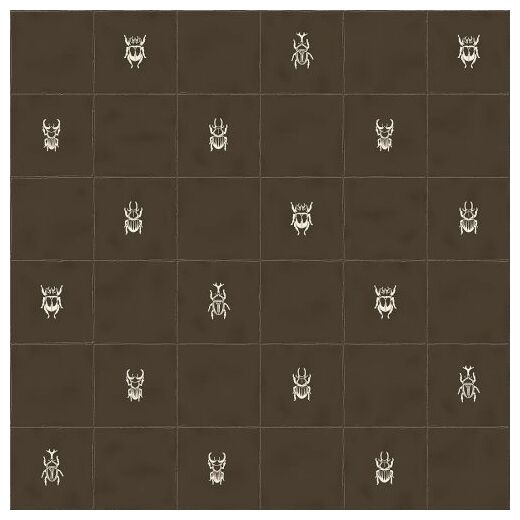 vives root ager-4 brown dekor 13x13 - zdjęcie nr: 3