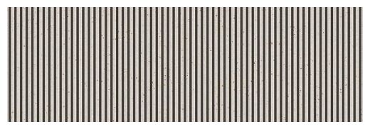 Czarna płytka ścienna Genti-R Grafito 32x99 z matową ryflowaną strukturą i lastryko - zdjęcie nr: 2