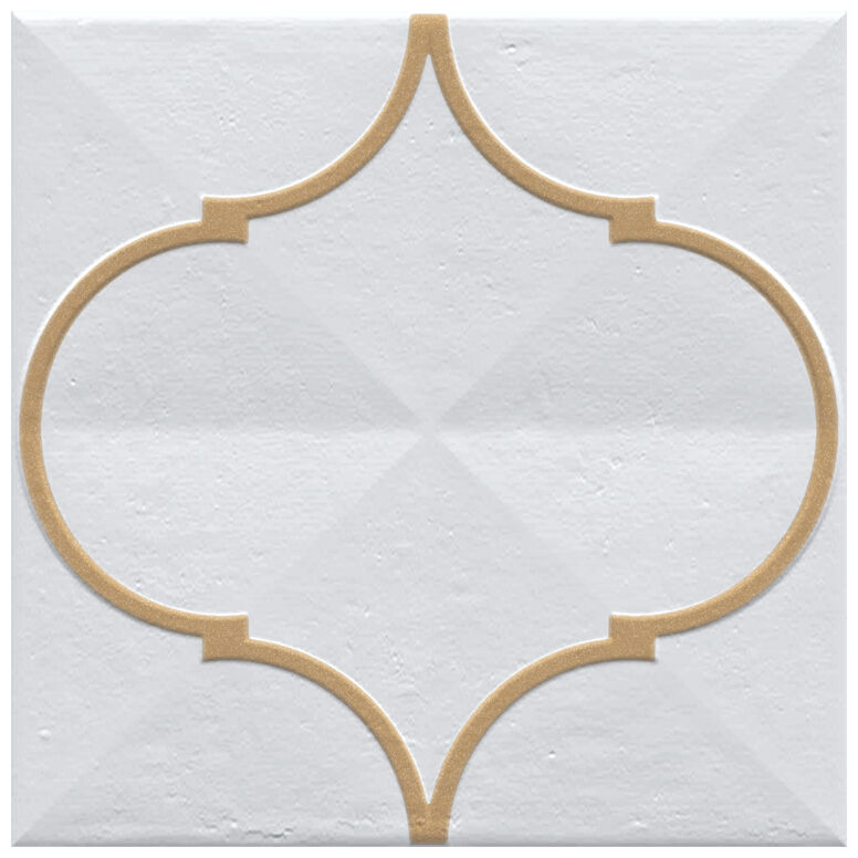 vives oromo ocre dekor 20x20 - zdjęcie główne