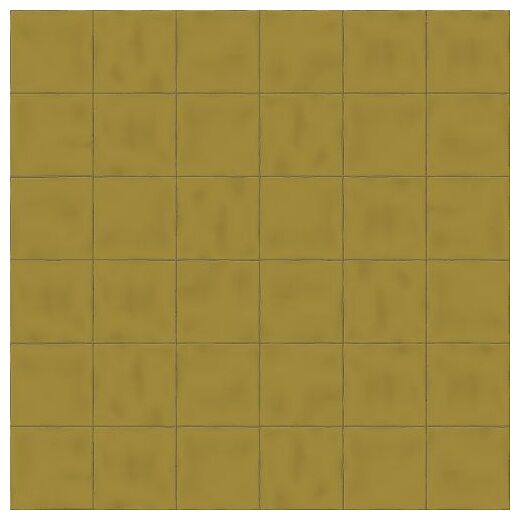 Root Artis Ocher płytka ścienna 13x13 o cieplym ochrowym kolorze i błyszczącej powierzchni - zdjęcie nr: 2