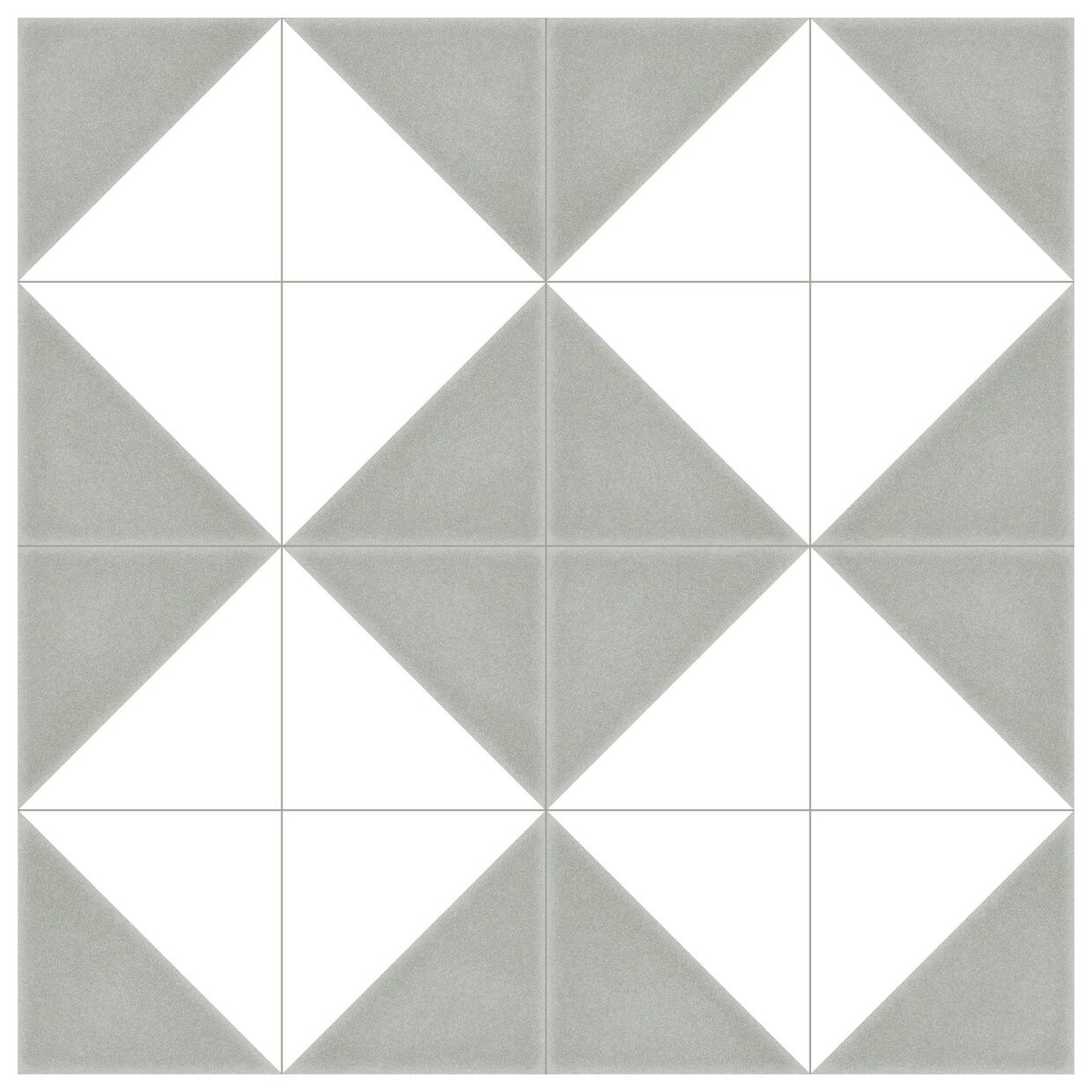 Matowy gres TRE Jade gres 20x20 z geometrycznym wzorem i kontrastem powierzchni - zdjęcie nr: 4