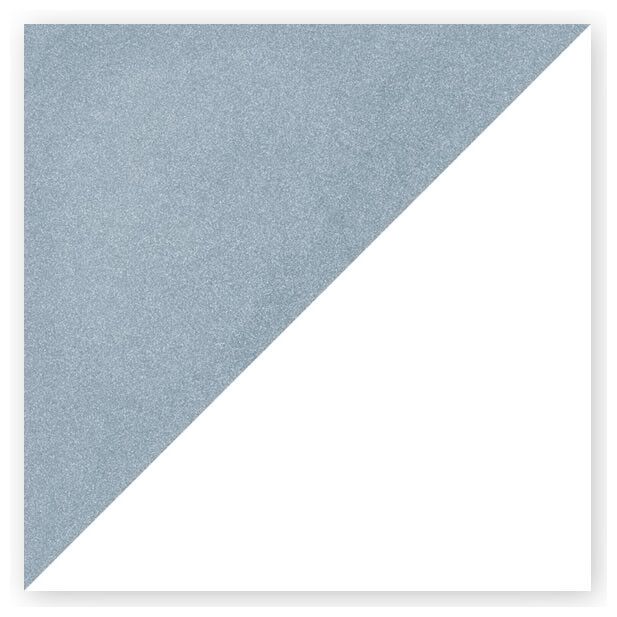 Matowa płytka TRE Nube gres 20x20 z geometrycznym wzorem w bieli i błękicie