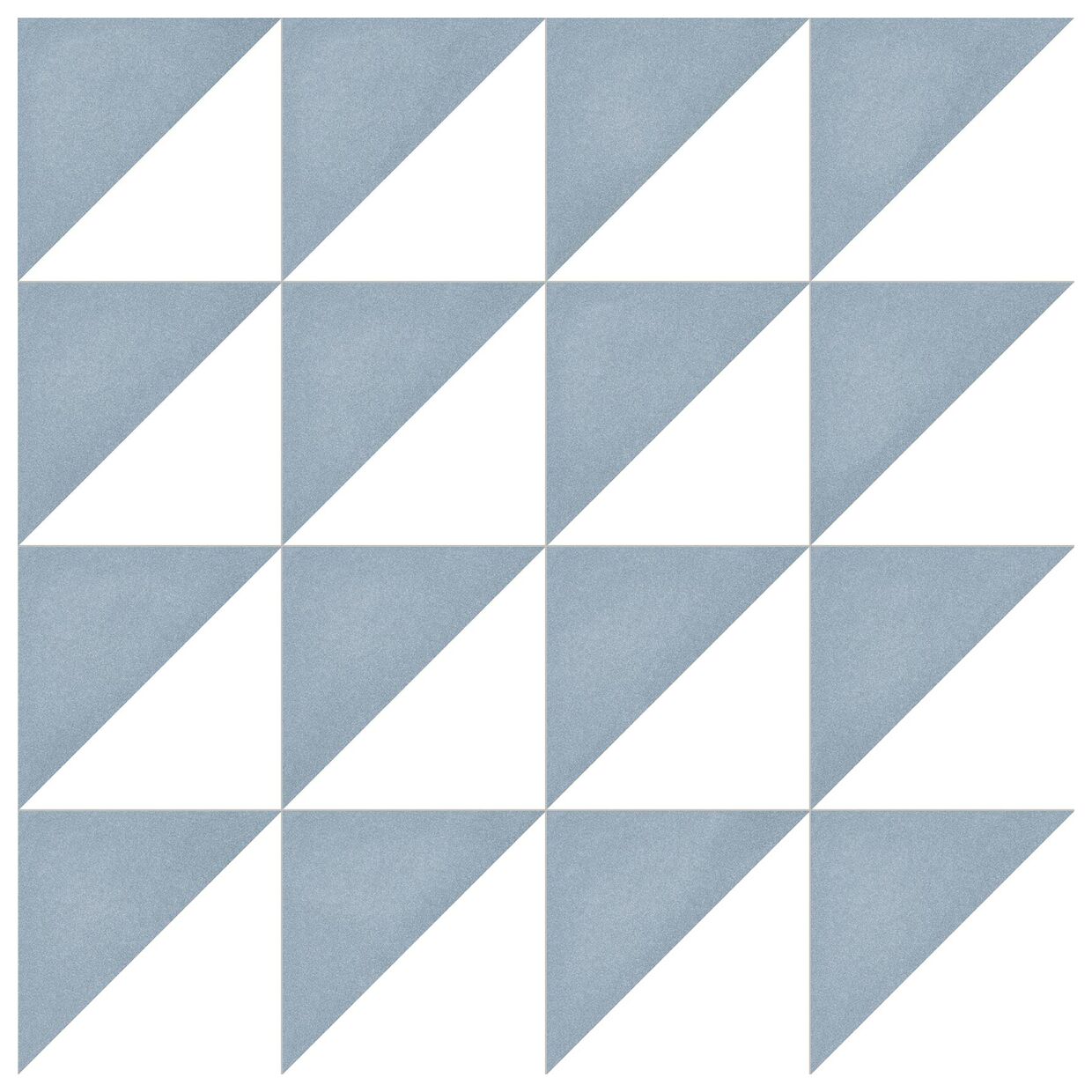 Matowa płytka TRE Nube gres 20x20 z geometrycznym wzorem w bieli i błękicie - zdjęcie nr: 3