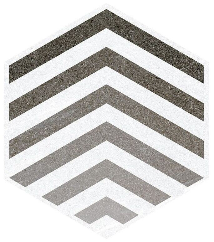 vives lacroix gris hexagono gres 23x26.6 - zdjęcie główne