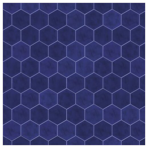 vives hexagono figuli blue gres 15x17 - zdjęcie nr: 3