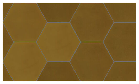 vives hexagono figuli ocher gres 15x17 - zdjęcie nr: 4