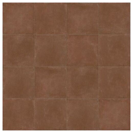 Zero-R Chipper gres rektyfikowany 80x80 w kolorze matowego brązu przypominający beton - zdjęcie nr: 3