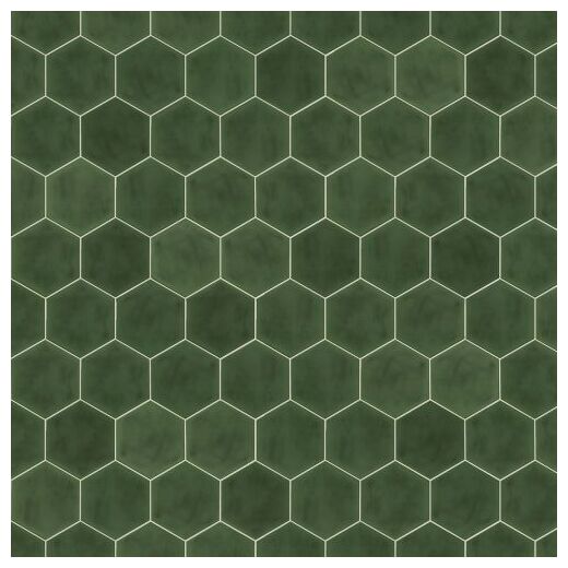 vives hexagono figuli green gres 15x17 - zdjęcie nr: 3