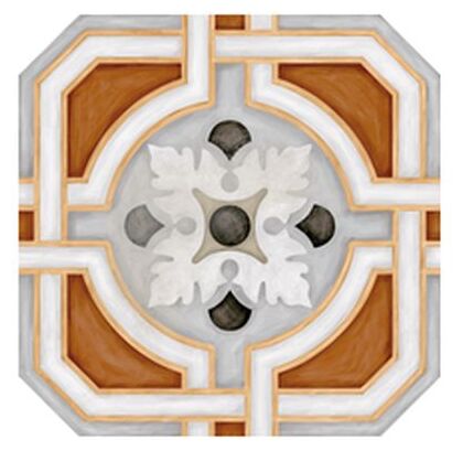 Płytka Zimer Multicolor Octogono 20x20 z geometrycznym wzorem w odcieniach bieli i szarości - zdjęcie nr: 2