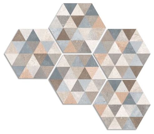 vives fingal hexagono gres 23.3x26.8 - zdjęcie nr: 2