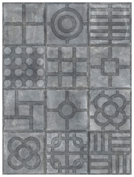 vives paulista grafito gres 20x20 - zdjęcie główne