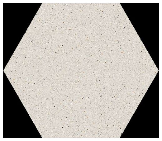 Heksagonalny gres Micra Blanco Hexagono w odcieniu jasnoszarym z kolorowymi inkluzjami - zdjęcie nr: 2