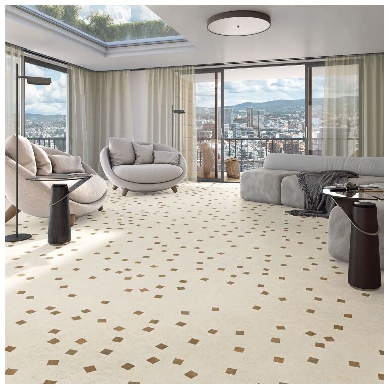 vives lambeth-r natural gres rektyfikowany 120x120 - zdjęcie nr: 5