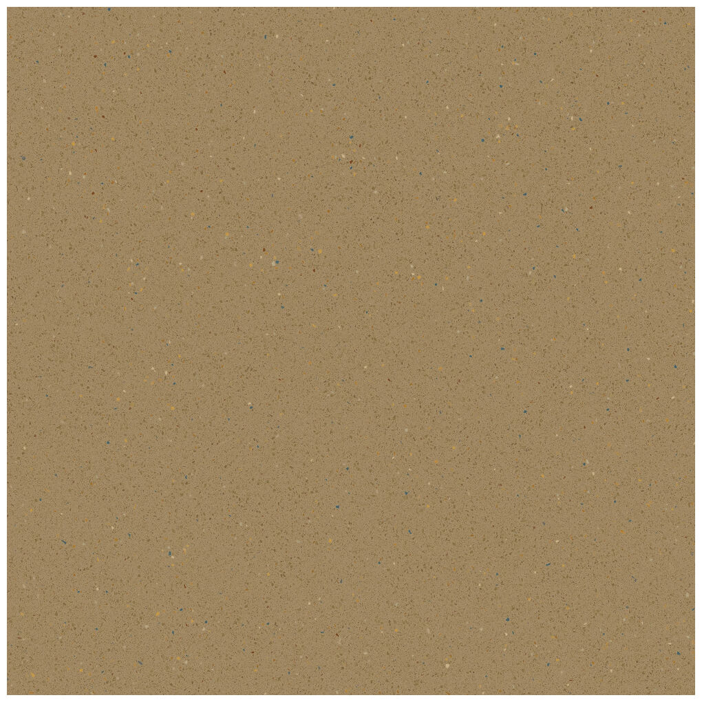 Płytka gresowa Micra R-Siena w jasnobeżowym kolorze z subtelnym wzorem lastryko oraz matową powierzchnią