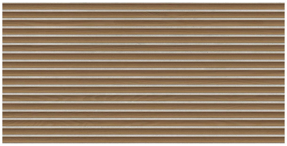 Vives Deia-R Caoba Ceniza płytka ścienna 60x120 - hiszpańska płytka z efektem lameli