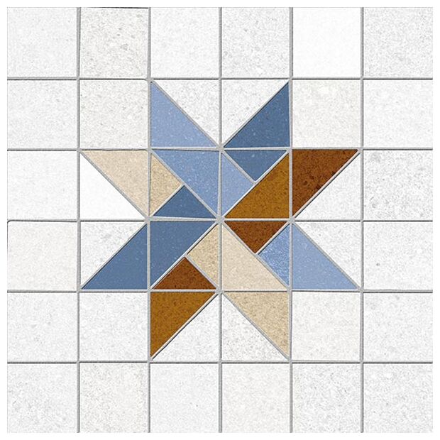 vives arcole-r azul gres rektyfikowany 20x20 - zdjęcie nr: 2