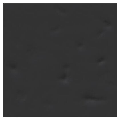 Mała matowa płytka ścienna Berta Basalto-M w kolorze grafitowym o wymiarach 20x20 cm - zdjęcie nr: 2