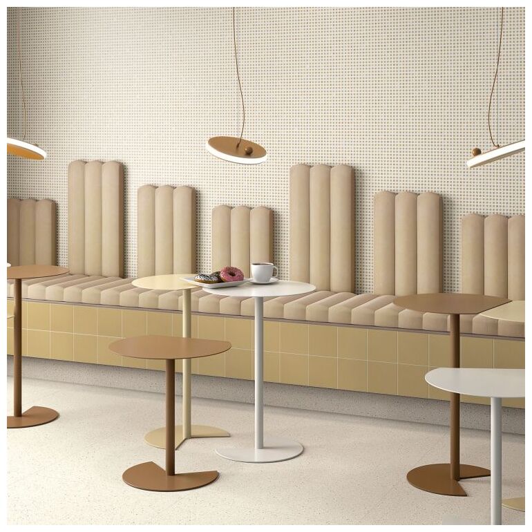 Matowa płytka ścienna Zepto Siena 13x13 w cieplym odcieniu o gladkiej powierzchni bez polysku - zdjęcie nr: 3