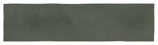 Prostokątna matowa płytka Salou Esmeralda w odcieniu stonowanej zieleni z nierówną fakturą