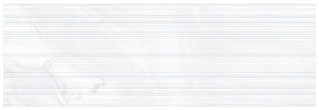 Matowa płytka Roses Blanco 25x75 imitująca kamień w odcieniu bieli z delikatnym wzorem