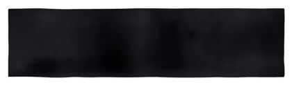 Czarna matowa płytka ścienna Salou Negro o wymiarach 8x31,5 cm bez widocznej faktury